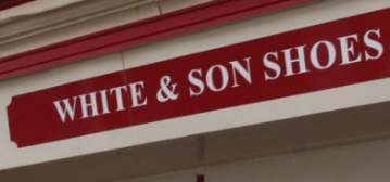 White and Sons Shoes Logo